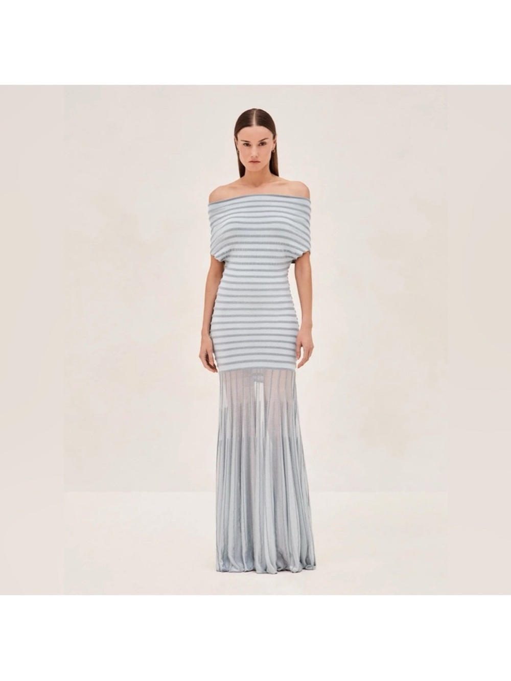 Alexis Marce dress in light blue